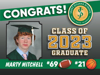 MARTY MITCHELL St. Juliana School - 18x24 CORO 2023