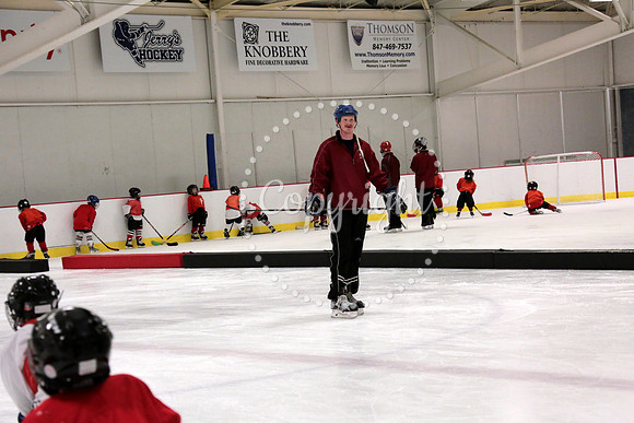 Skating with Blackhawks and Tommy Hawk (2)
