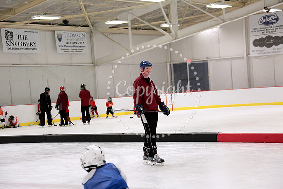 Skating with Blackhawks and Tommy Hawk (3)