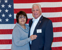 Flag Backdrop Headshots