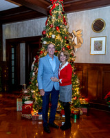 Christmas Tree Backdrop